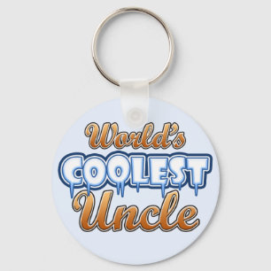 World's Coolest Uncle Key Ring