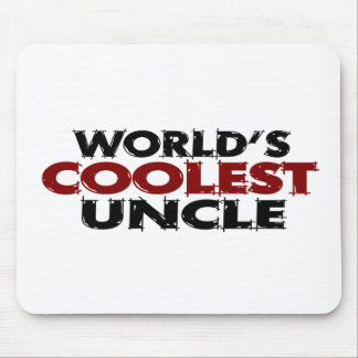 Worlds Coolest Uncle Mouse Mat
