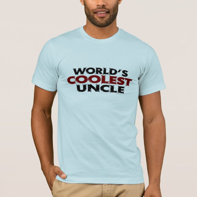 Worlds Coolest Uncle T-Shirt (Front)