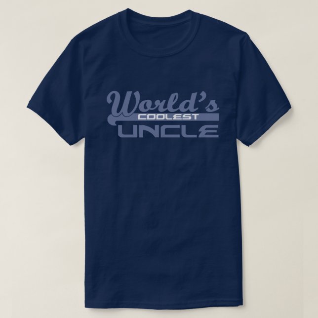 World's Coolest Uncle T-Shirt (Design Front)