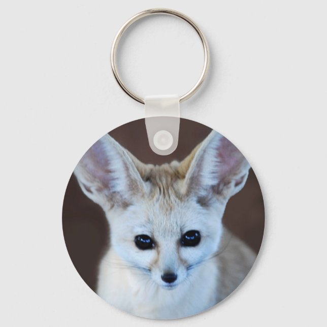 Worlds Cutest Fennec Fox Key Ring (Front)