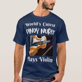 WORLDS CUTEST FILIPINO NURSE PLAYS VIOLIN Triblend T-Shirt