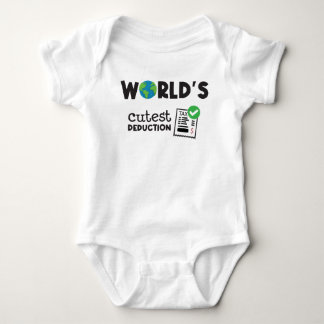 World's Cutest Tax Deduction Baby Bodysuit