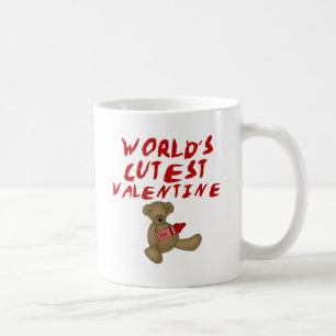 World's Cutest Valentine  Tshirts and Gifts Coffee Mug