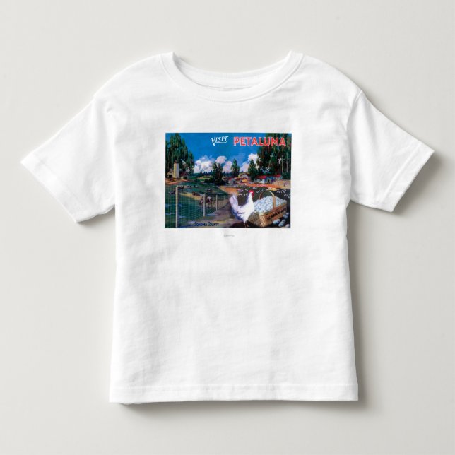 World's Egg Basket Poster Toddler T-Shirt (Front)