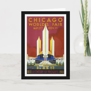 "World's Fair, Chicago, 1933" Vintage Card