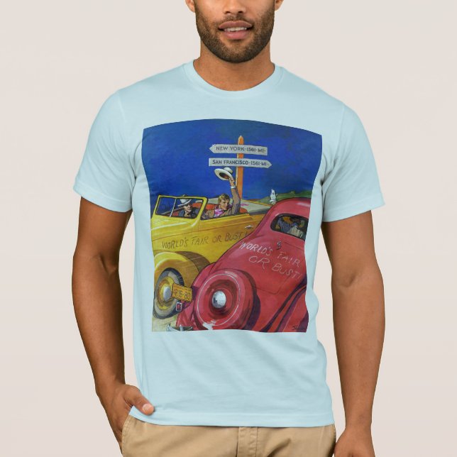 World's Fair or Bust T-Shirt (Front)