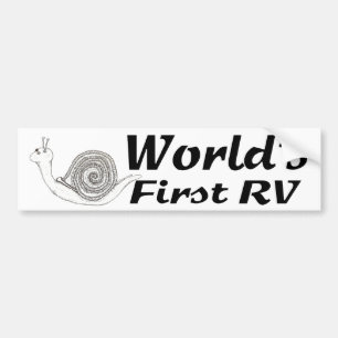 World's First RV Bumper Sticker