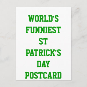 World's funniest St Patrick's day Postcard