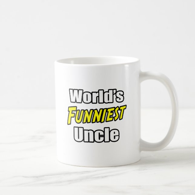 World's Funniest Uncle Coffee Mug (Right)