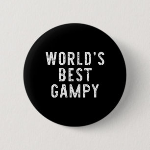 Worlds Gampy Funny Family 6 Cm Round Badge