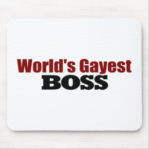 World'S Gayest Boss Mouse Mat