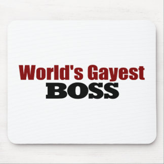 World'S Gayest Boss Mouse Mat