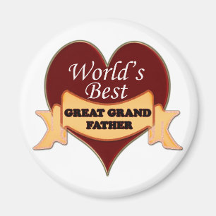 World's Great Grandfather Magnet