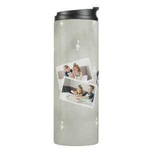 World's Greatest 4 Photo Custom Collage Thermal Tumbler