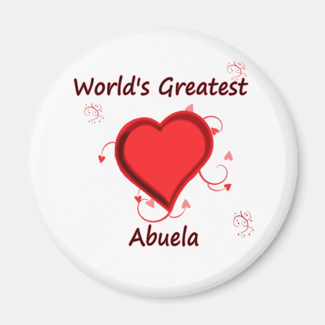 World's Greatest abuela Magnet (Front)