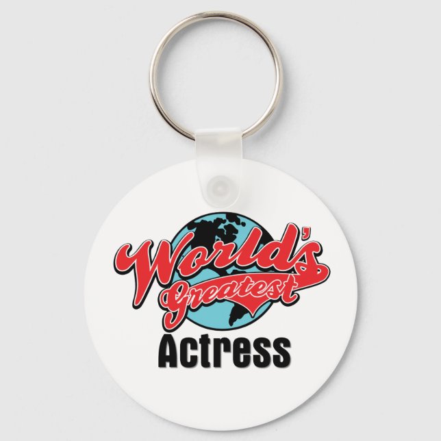 Worlds Greatest Actress Key Ring (Front)