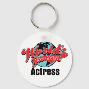 Worlds Greatest Actress Key Ring
