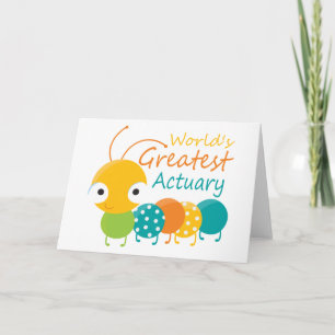 World's Greatest Actuary Card