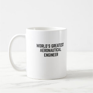 WORLD'S GREATEST AERONAUTICAL ENGINEER COFFEE MUG