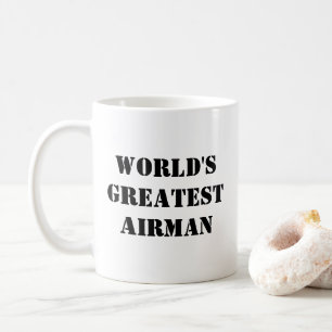 "World's Greatest Airman" Mug