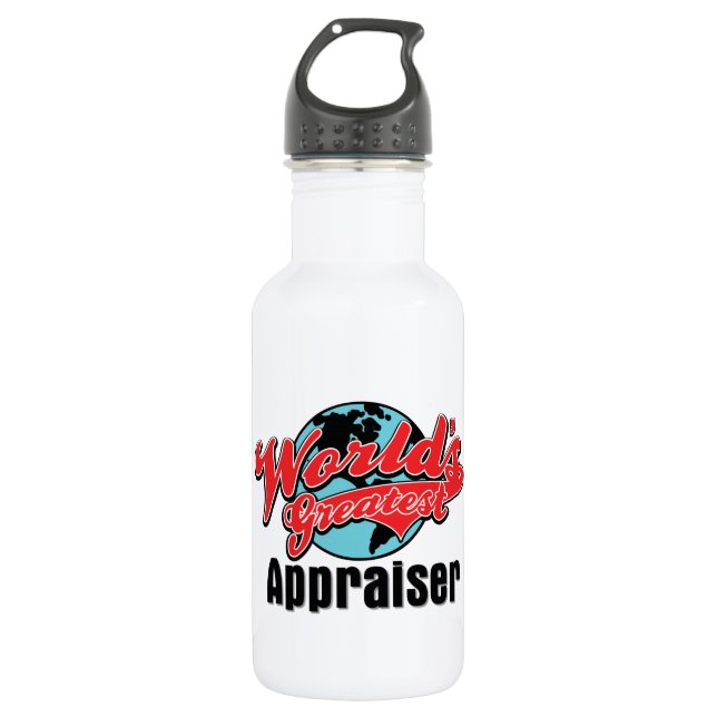 World's Greatest Appraiser 532 Ml Water Bottle (Front)