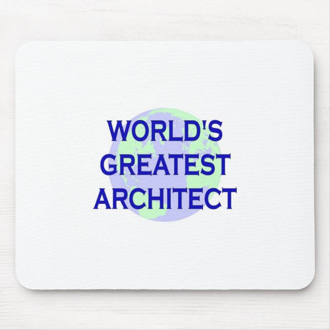 WORLD'S GREATEST ARCHITECT MOUSE MAT (Front)