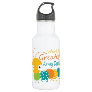 World's Greatest Army Dentist 532 Ml Water Bottle