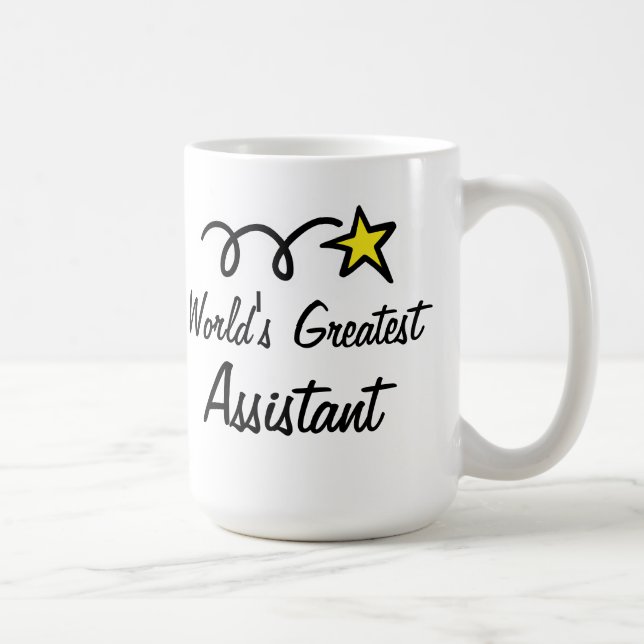 World's Greatest Assistant - Coffee Mug gift (Right)