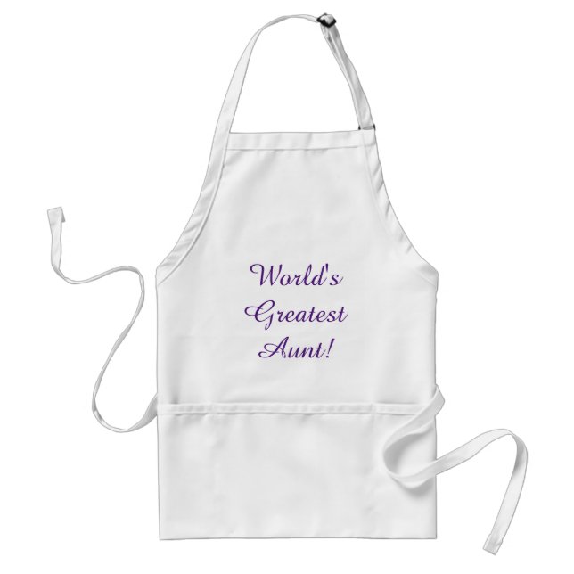 World's Greatest Aunt! - Apron (Front)