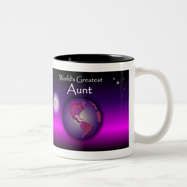 World's Greatest Aunt Pink Gift Mug (Right)