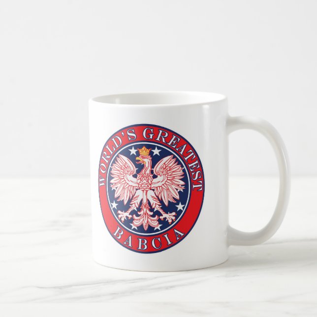 World's Greatest Babcia Coffee Mug (Right)