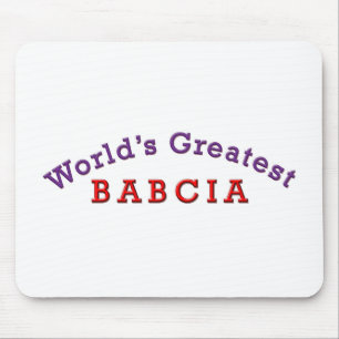 World's Greatest Babcia Mouse Mat
