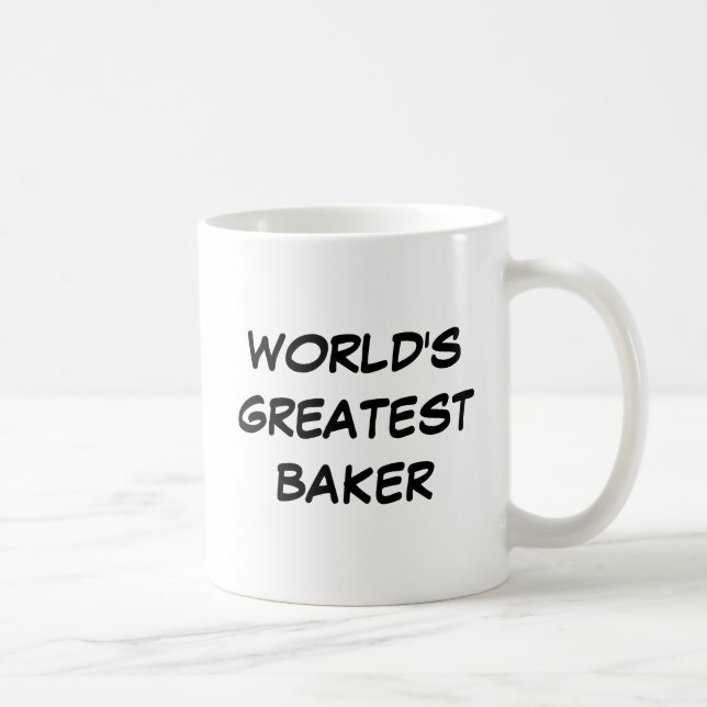 "World's Greatest Baker" Mug (Right)