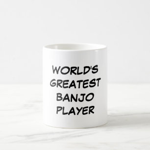"World's Greatest Banjo Player" Mug