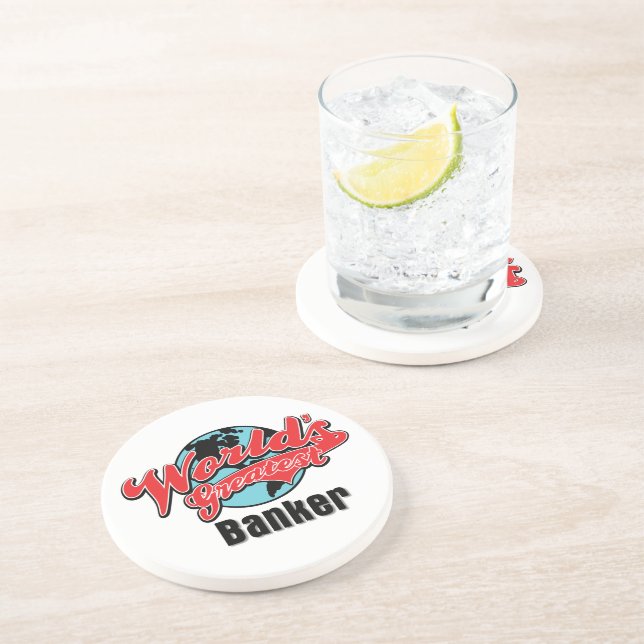 Worlds Greatest Banker Coaster (Side)