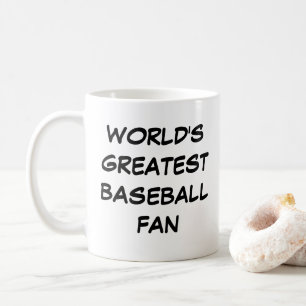 "World's Greatest Baseball Fan" Mug