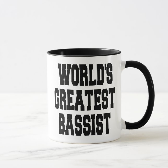 Worlds Greatest Bassist Mug (Right)