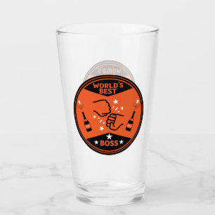 World's Greatest Best Boss Glass