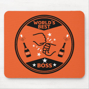 World's Greatest Best Boss Mouse Mat