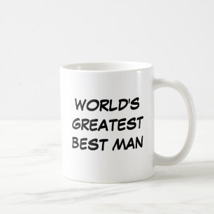 "World's Greatest Best Man"  Mug