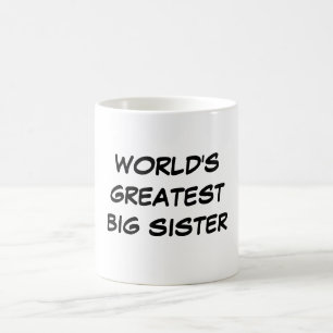 "World's Greatest Big Sister" Mug