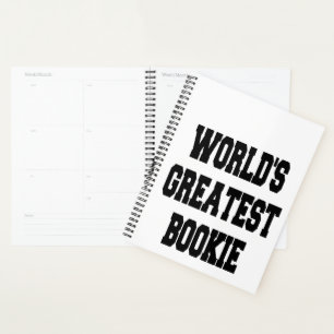 Worlds Greatest Bookie Planner