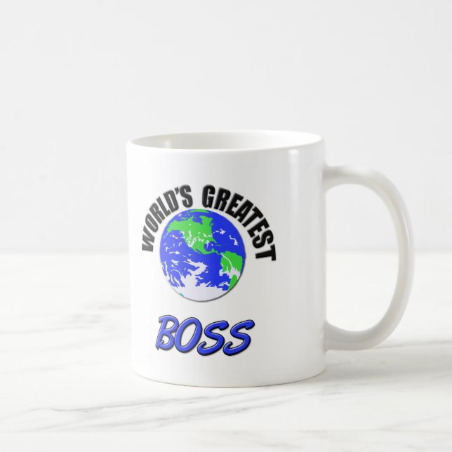 World's Greatest Boss Coffee Mug (Right)