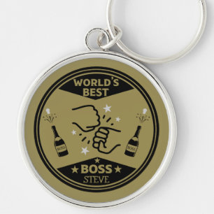 World's Greatest Boss Key Ring