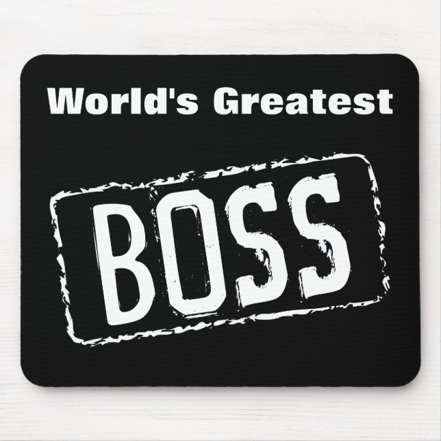 World's Greatest Boss Mouse Pads (Front)