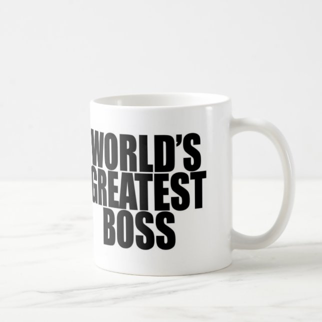 World's Greatest Boss Mug (Right)