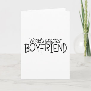 Worlds Greatest Boyfriend Card