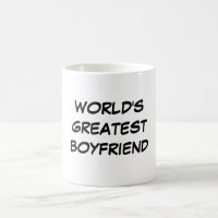 "World's Greatest Boyfriend" Mug