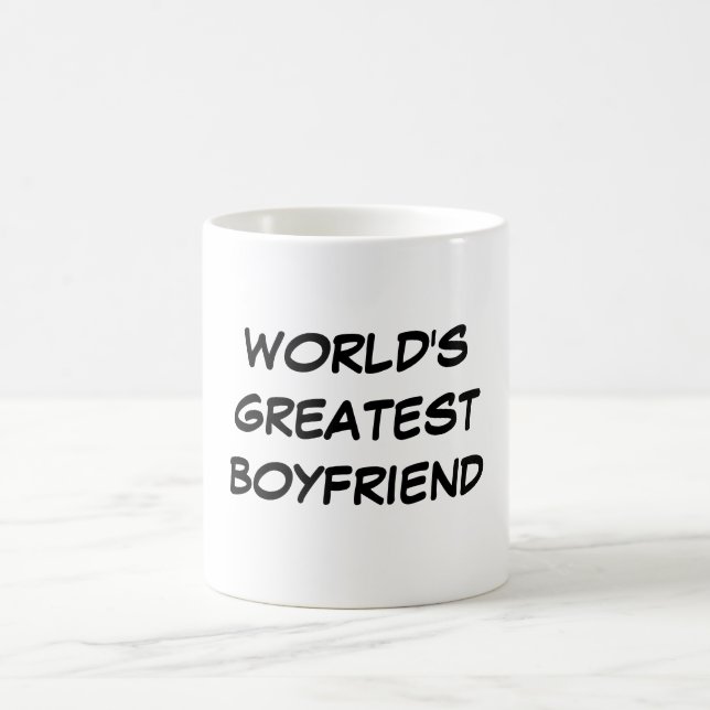 "World's Greatest Boyfriend" Mug (Center)